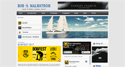 Desktop Screenshot of bobmalmstrom.com